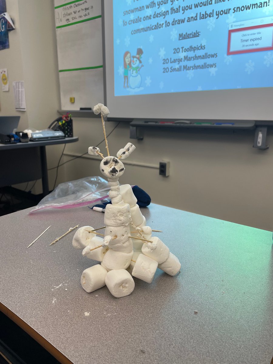 Ms. Coco (@rbmscoco) on Twitter photo We had fun completing the marshmallow snowman challenge before we headed into winter break! <a href="/HartmanRBMS/">Bre Hartman</a> <a href="/rbmsROCKETS/">Red Bank Middle</a> We had fun completing the marshmallow snowman challenge before we headed into winter break! <a href="/HartmanRBMS/">Bre Hartman</a> <a href="/rbmsROCKETS/">Red Bank Middle</a>