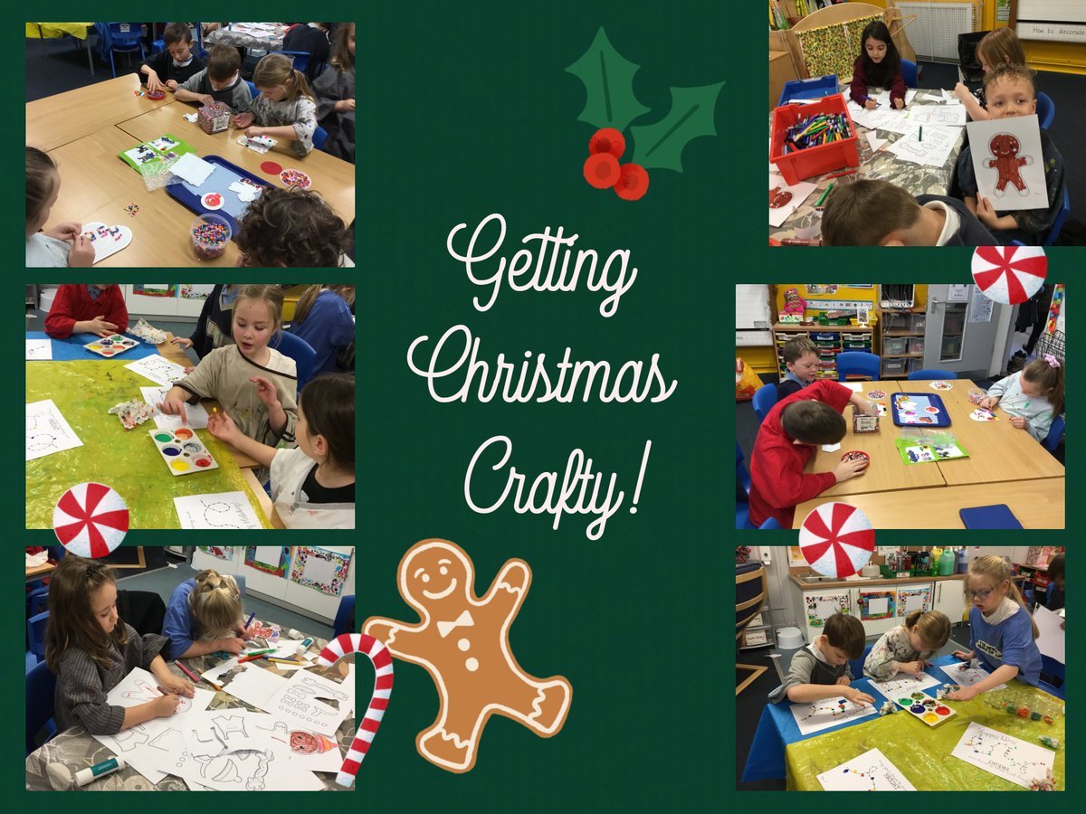 wlourladysps's tweet photo. P2/3 enjoyed some #Christmas craftiness, targeting #FineMotorSkills this week. We designed and decorated Gingerbread figures, made hamma bead patterns and finger painted some Christmas lights. #LovingLearningAtOurLadys #GettingCraftyAtOurLadys #OutstandingLearningPromotingSuccess https://t.co/g4sF4VgRas