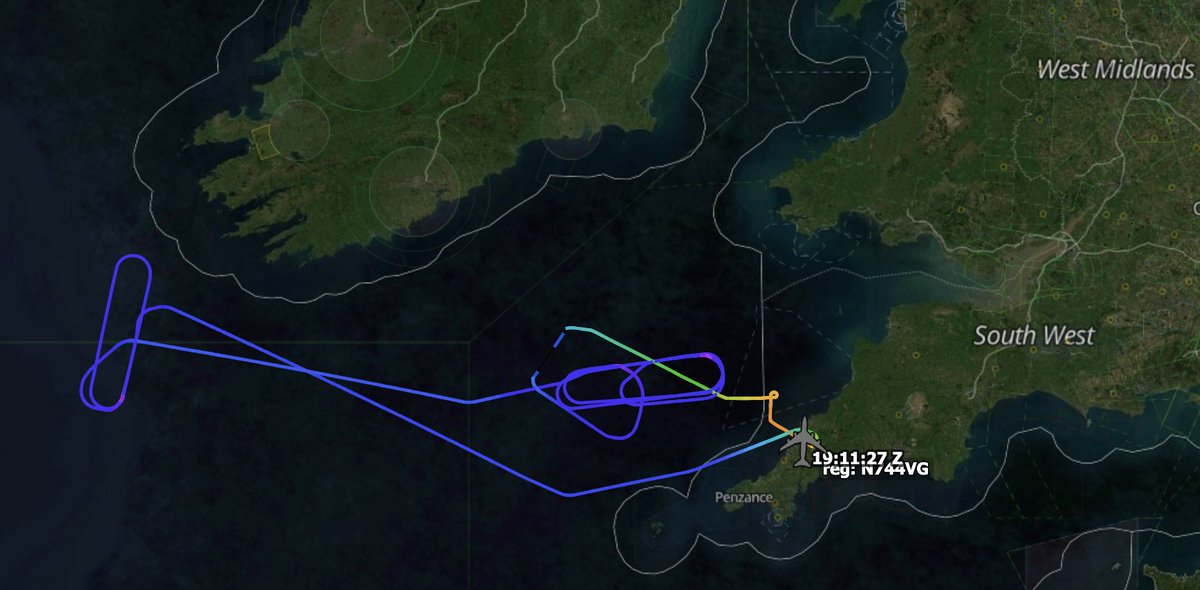 TheSnoopySnoop's tweet photo. Virgin Orbiter B747-400 N744VG #AA0348
Over the Celtic Sea 02Dec22
SW England 14Oct22
Arrived the UK 11Oct22
I would love to see this bird in action
#AvGeek #Planespotting #aviation #space thanks to @thebaldgeek https://t.co/pTvldTenkl