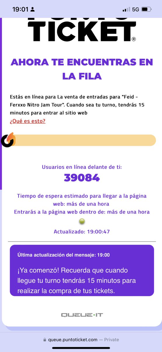 EsterMellav's tweet photo. @puntoticket servicio de porqueria avalan a los revendedores una shit!!! @puntoticket https://t.co/E6xQJ7KEZW