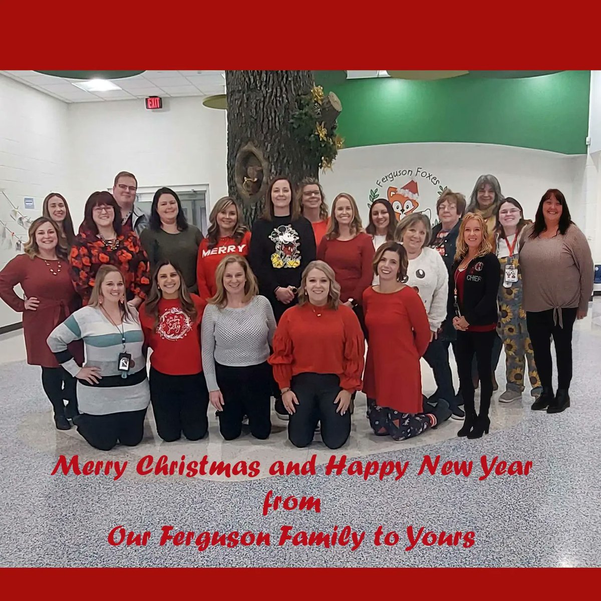 Have a safe and restful break. We can't wait to see you in 2023, Ferguson Foxes!