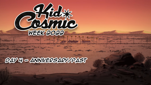 cotcweek's tweet photo. 🍒DAY FOUR: #kidcosmicweek2022🍒
Today's prompts are "Anniversary" and "Past".
What's something from the past that you are fond of?

#kidcosmic https://t.co/y9H23ABxKX
