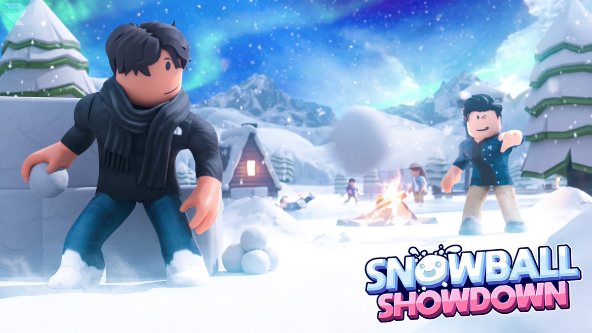 Snowball Showdown Commission for <a href="/Dockery3D/">Dockery</a> <a href="/SolarcastGames/">Solarcast</a> 

Full Resolution: artstation.com/artwork/Zeymz1

#RobloxDev #RobloxGFX #Roblox #robloxart #RobloxCommissions