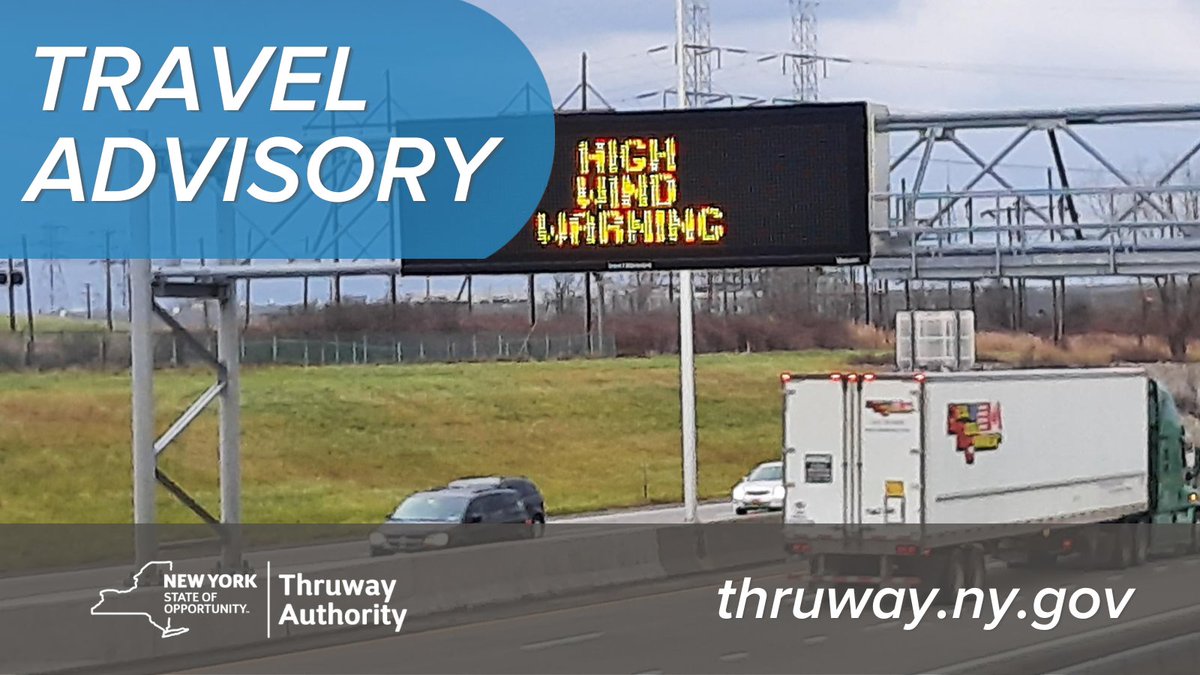 NewYorkStatePolice on Twitter "RT NYSThruway UPDATE FULL