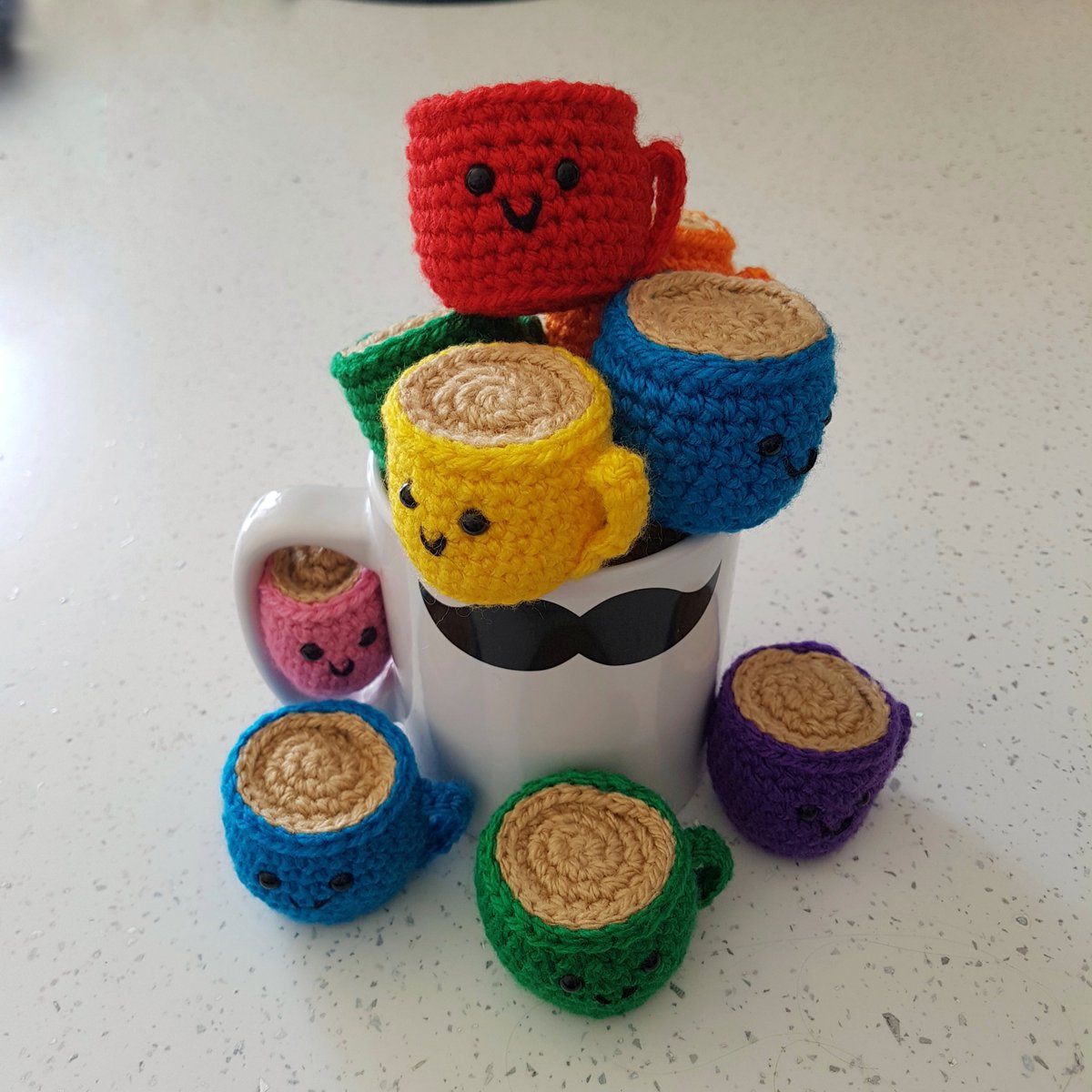 laurajaycrochet's tweet photo. I need this mountain of coffee to get back into work today ☕🥱
#AllOfTheCoffee #FirstDayBackAtWork https://t.co/X9YsiYBxRY