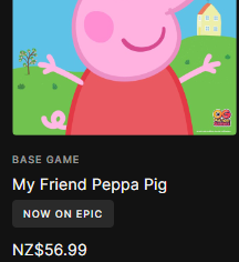 WHY IS PEPPA PIG 57$