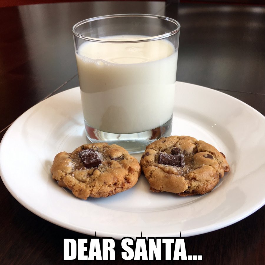 We’re baking Deadly Cookies all day and night, right up until Saturday evening - message us with Santa’s order…

#dearsanta #cookies #hohoho #chocolate #christmasiscoming #cornerbrook #justaddmilk