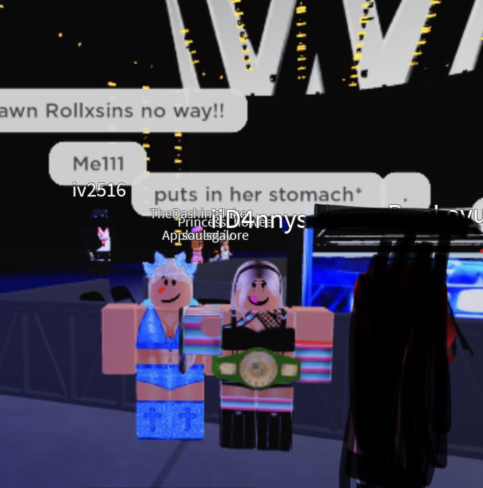 TrapstarV_'s tweet photo. Made my return a few days ago. A mf been on a losing streak. @WWERoblox2022 https://t.co/mN9ZZAoIA8