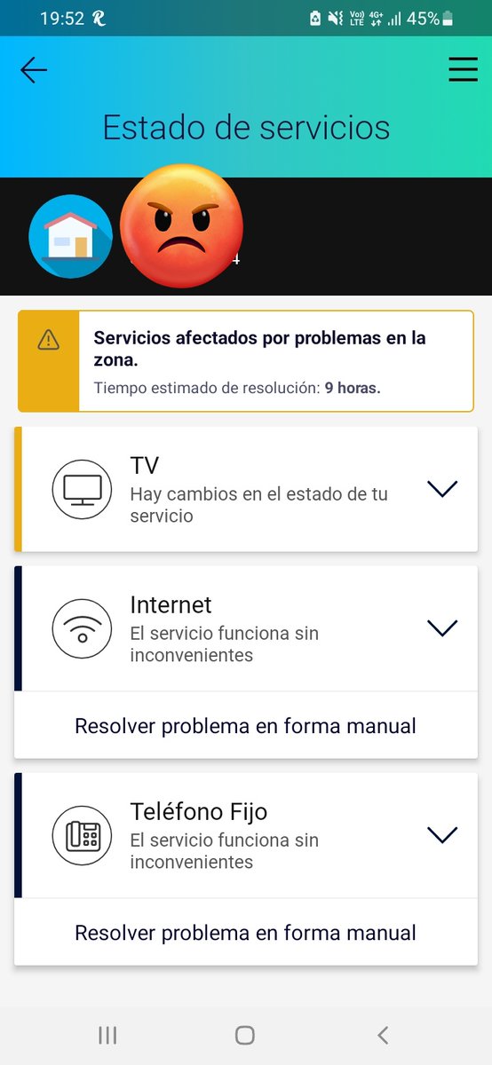 chilquesada's tweet photo. @PersonalFlow_At y la recalcada CDTM!!!! DESDE LAS 10.30 AM SIN INTERNET NI NADA!! LOS ODIO!!!! SERVICIO DE MIERDA! https://t.co/oyAZslLrJb