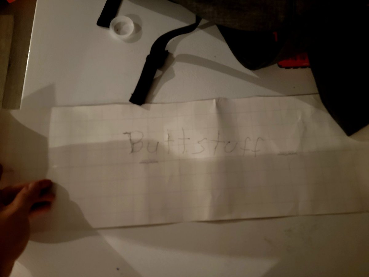 2ScoopsOfCaleb's tweet photo. Was wrapping gifts and had to cut off some of the wrapping paper. It rolled up. I took it and walked into my wife and informed her I found a ancient scroll that fortold of the events that would take place on tonight of all nights! Can't refute the ancient texts. https://t.co/3AKn3irKBx