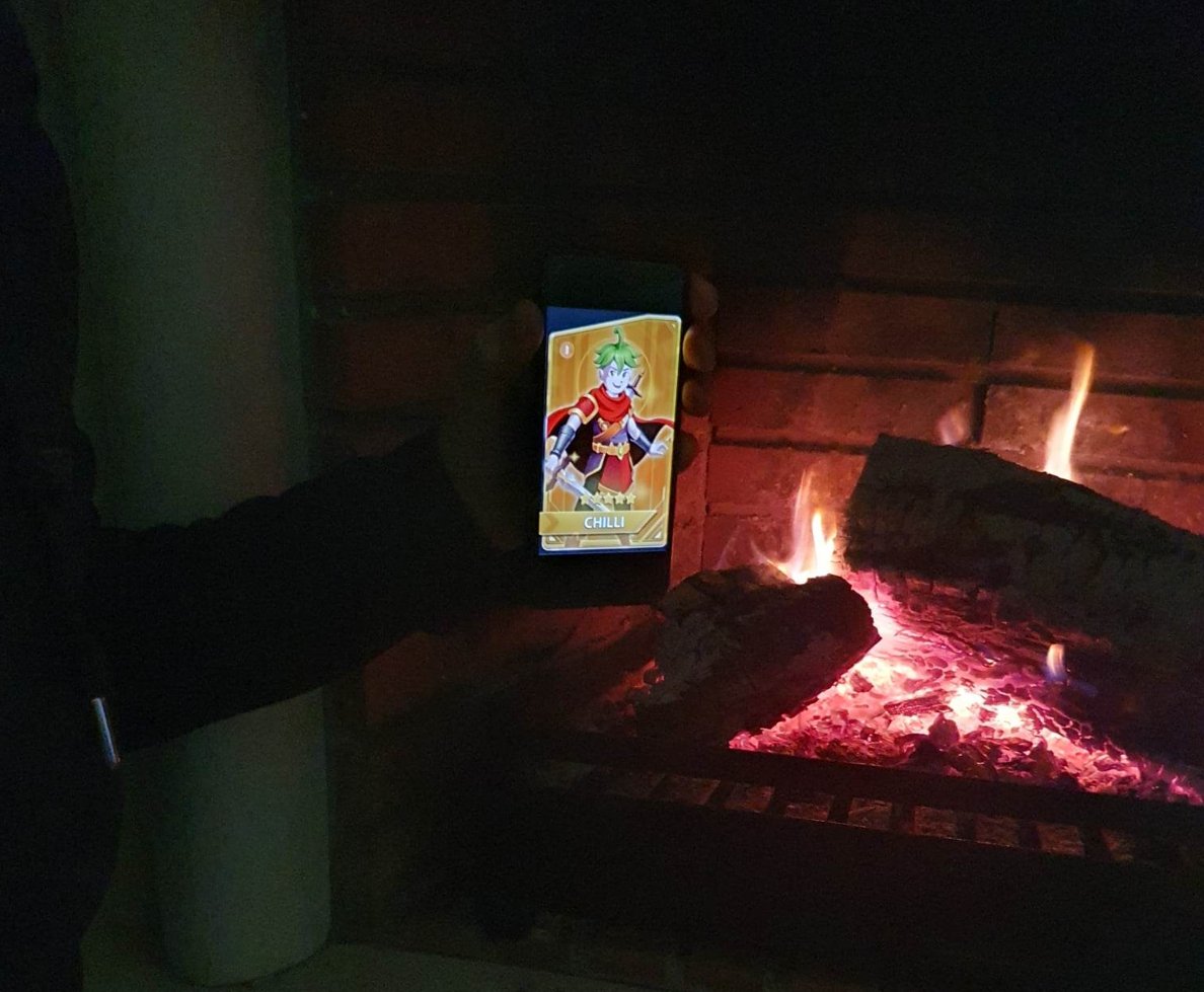 nft_tracker_'s tweet photo. Hey @Pepper_Attack 
Look at my RARE Chilli, chilling by the fireplace in Lisbon, Portugal.

#MerryXmas 
#PepperAttack https://t.co/6zurT6hnJP