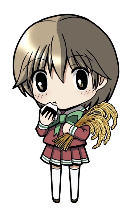 AIに添削させたところ、キャラはほぼダメ出しないけど、なぜか稲穂がハンバーガーぽくなってるのが最高にイミワカンナイw 