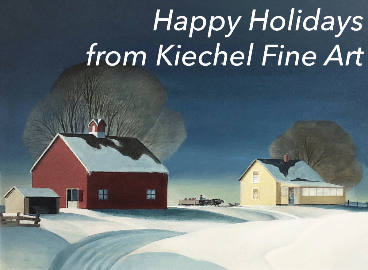 Happy Holidays from Kiechel Fine Art!

conta.cc/3hGak2h