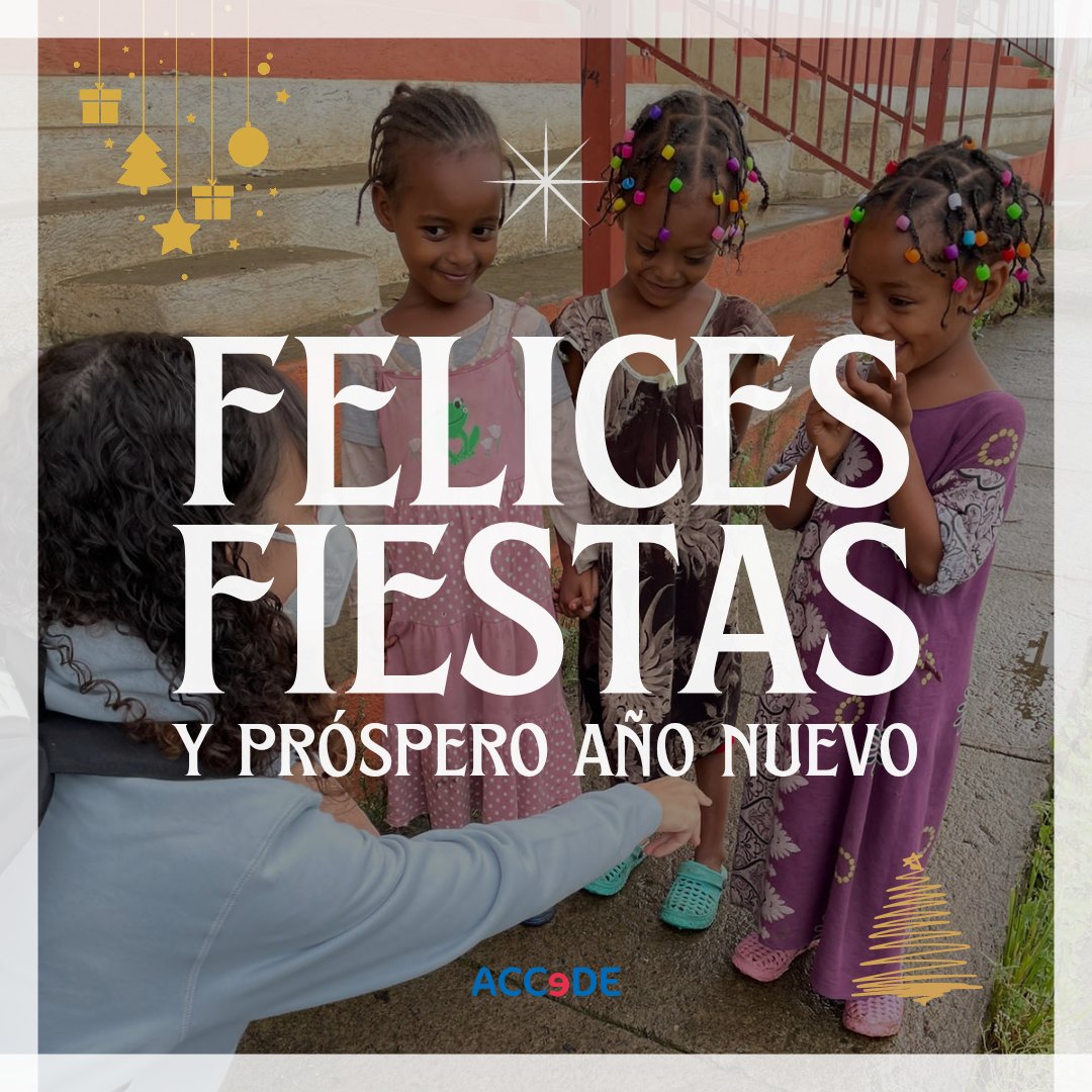 🎄La ONG ACCeDE os desea Felices Fiestas a todos y todas y un 2023 donde reine la paz y la solidaridad nos acompañe.

#Nadal2022 #cooperacion #educación #basketboleando