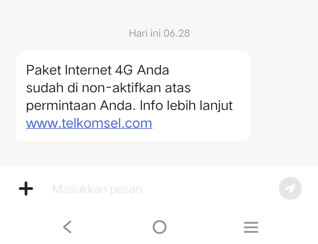 NRisa2015's tweet photo. @Telkomsel ini maksudnya gimana min?
Gw ga ada minta deh https://t.co/Pj8CkPSrJB