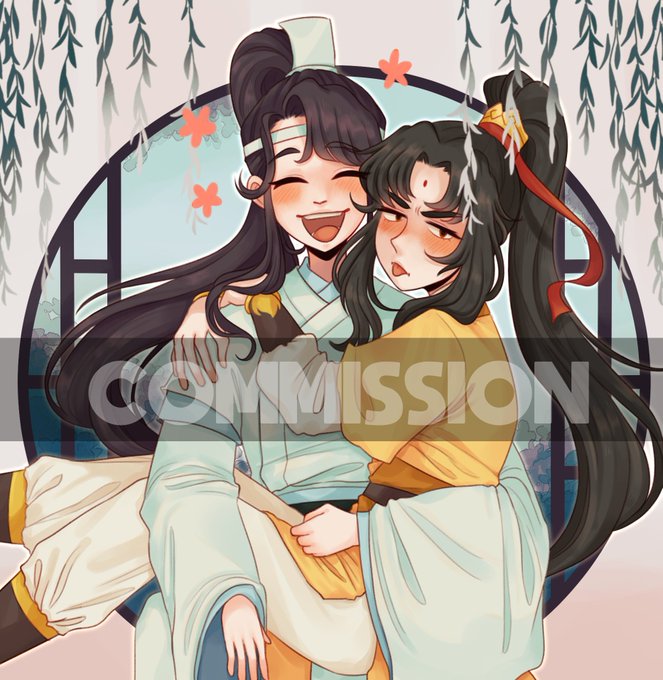 Beautiful c0mmission for  thankies for reminding me to post my c0mmissions...#MDZS #魔道祖師 #zhuiling #追凌 