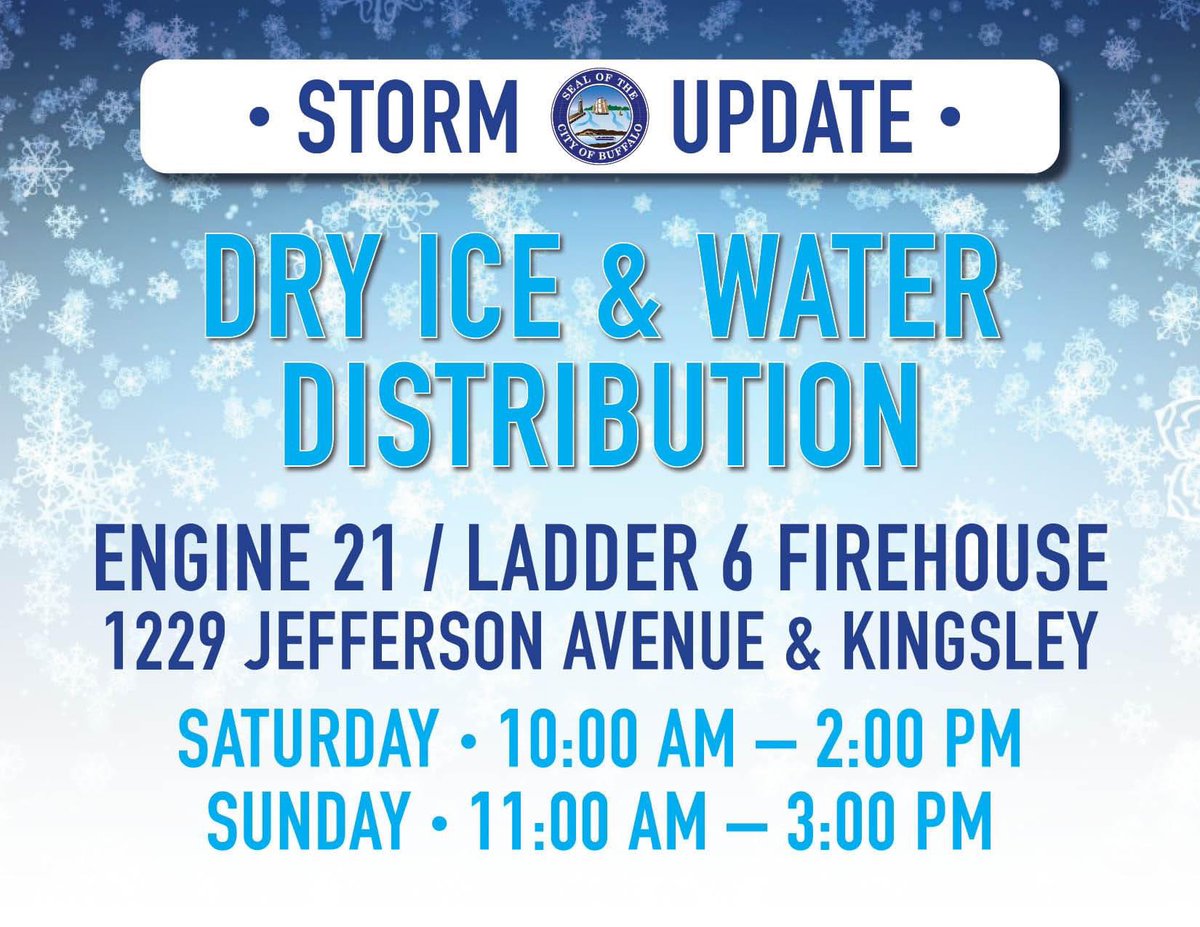BFLO_CC's tweet photo. ⚠️ In preparation for this weekend’s storm, here are important resources to help you prepare and keep you and your family safe.  Please share to make sure as many people have this information as possible.   #BuffaloStrong https://t.co/stnWfy3aax