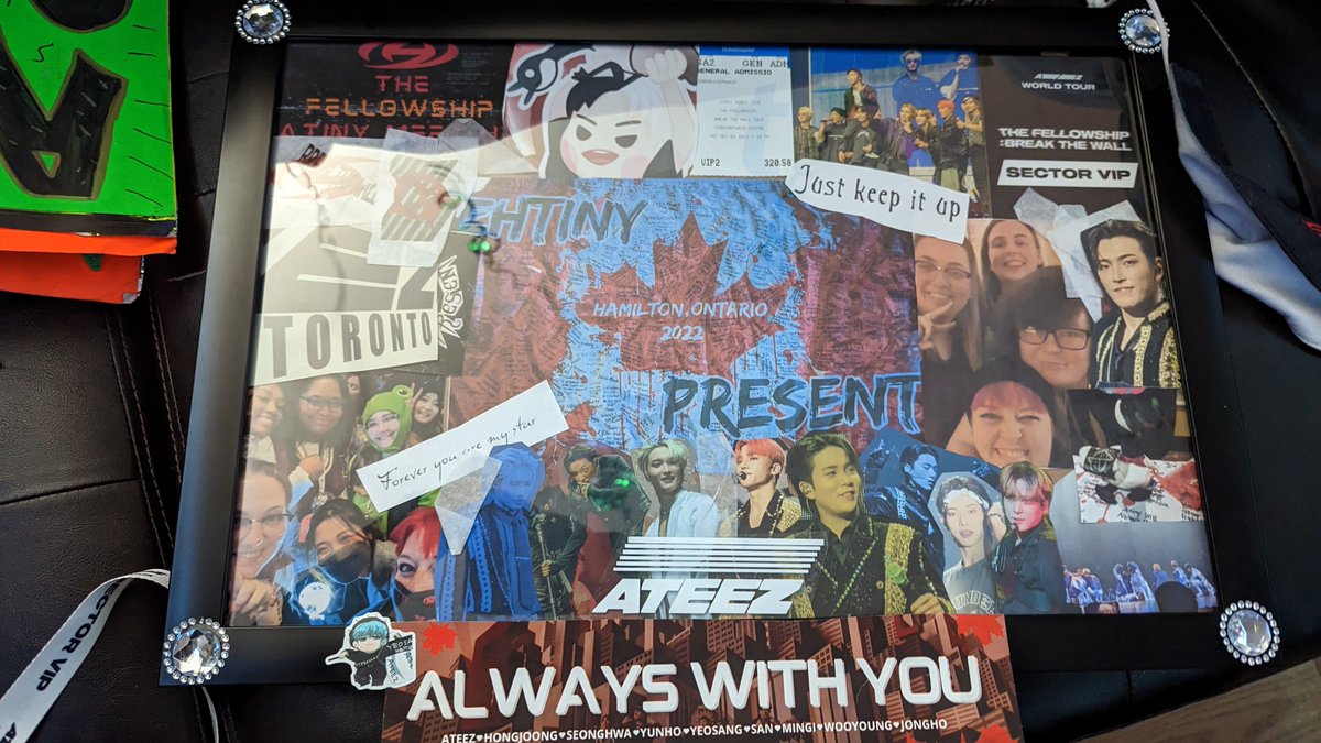 mummymayhem23's tweet photo. FINALLY finished my collage of everything❤️❤️❤️❤️ #ateezinhamilton #ATEEZ #EHTINY #ehteezpresent #ATEEZinCANADA #ATEEZWORLDTOUR2022 https://t.co/I0REVbJczJ