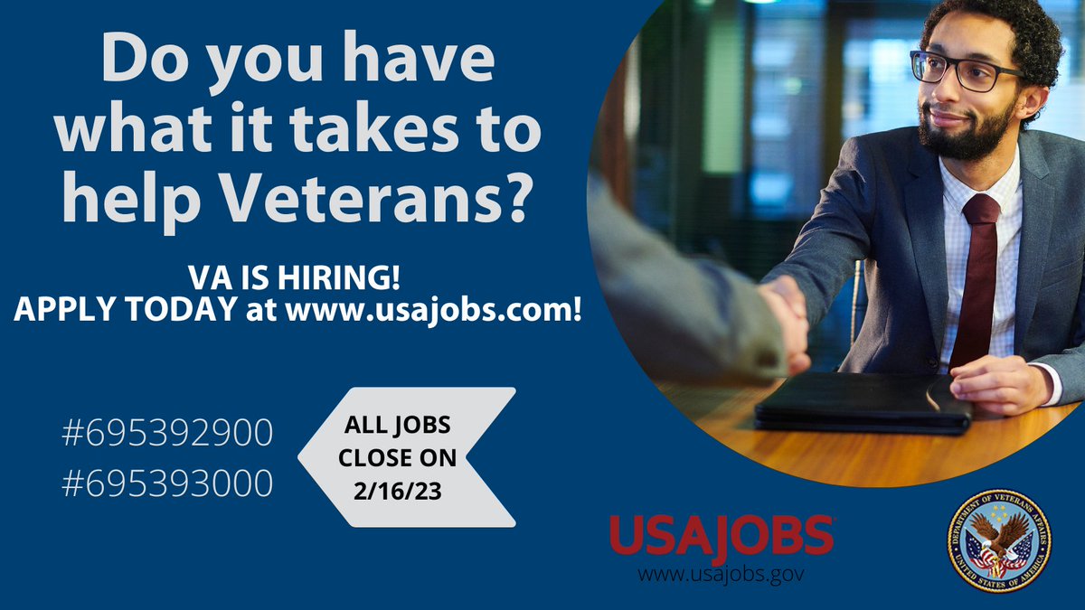 Veterans Benefits on Twitter "VBA is hiring to meet the needs of Veterans. To find a full list
