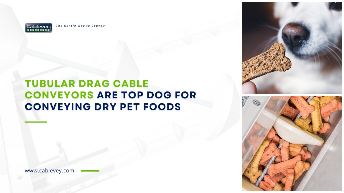 cablevey's tweet photo. Our systems move pet food products from mixers and blenders to packaging or other processing within the production facility.
https://t.co/VVqy1XsTZM
#conveyorsystems #petfood #cableveyconveyor #petfoodprocessing #technology #conveyors #materialhandling #automation #technology https://t.co/QUGKwapXJ1