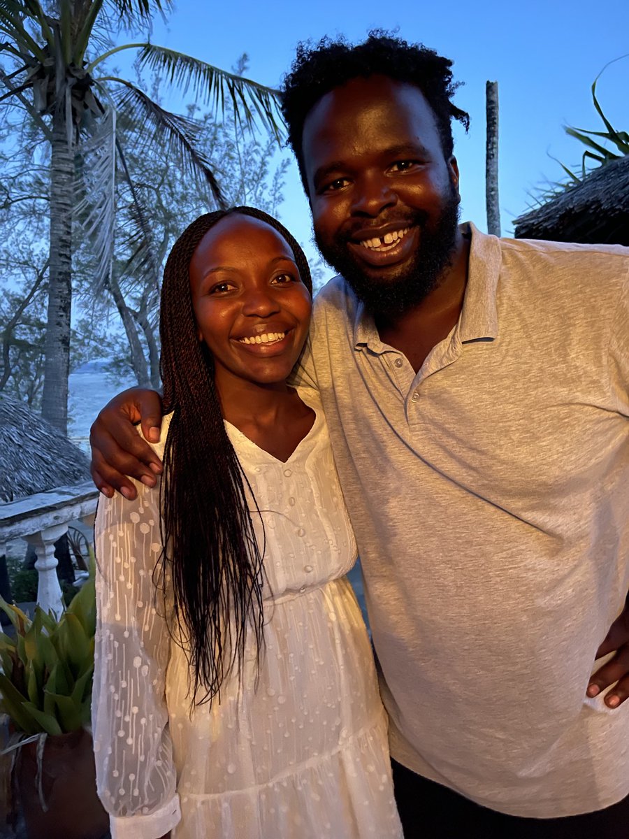 paulakahumbu's tweet photo. I am very humbled to work with these two Amazing humans, Pauline Kyalo who is a film intern at @wildlifedirect , & Mark Wambui who led the just concluded #impactFilmmaking course #WildlifeFilmmaking https://t.co/3BCceN1rm6