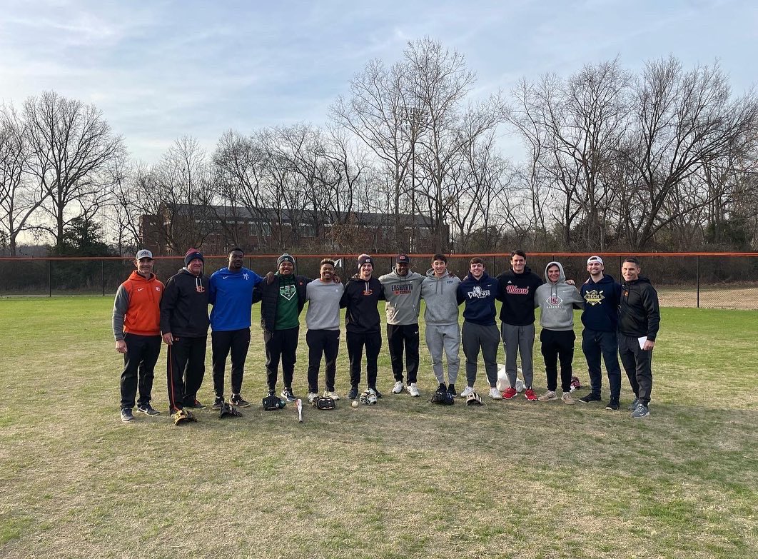 Always thankful to have our college players return and give back to our program for our Winter <a href="/EnsworthBB/">Ensworth Baseball</a> camp!! #Family #IslandBoys