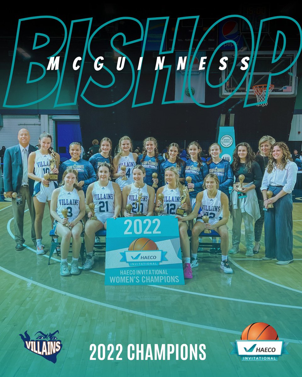 Congratulations, Bishop McGuinness, on your first #HAECOInvit championship! 🏆