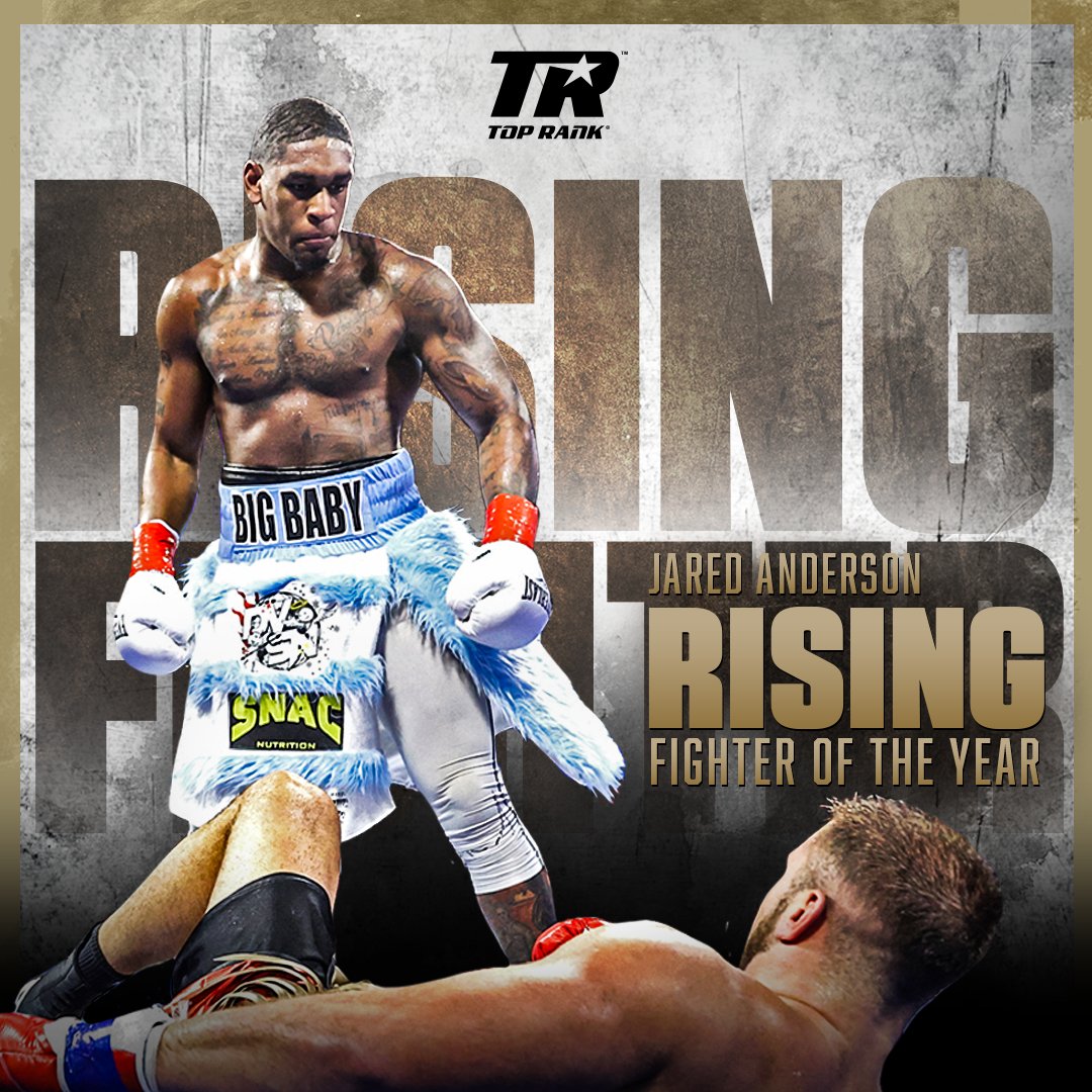 trboxing's tweet photo. The next level is calling... 📞

@TeamBigBabyy takes home your Rising Fighter Of The Year 🏆 #TopRankAccolades https://t.co/7SLW482vuV