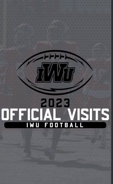 I will be taking an official visit at <a href="/IndWesleyan_FB/">Indiana Wesleyan FB</a> on January 12-13th‼️ 🔴⚫️
Thank you 🙏 
<a href="/Coach_Langs/">Jordan Langs</a> <a href="/Coach__AT/">Austin Taylor</a> <a href="/CoachTraz/">Eric Terrazas</a> @CoachBeyerIWU @CoachLauckIWU @CoachBlairIWU <a href="/IndianaPreps/">Indiana Preps</a> <a href="/SoInRecruiting/">SoIndy Recruits</a> <a href="/IndyWeOutHere/">IndyWeOutHere ‼️</a> <a href="/PrepRedzoneIN/">Prep Redzone Indiana</a> @hbrickiesfb <a href="/Indyrecruit_/">IndyRecruit</a>