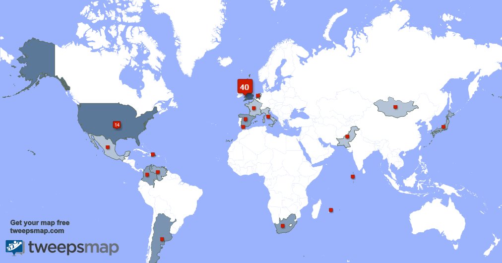 robert35080495's tweet photo. My followers are in UK.(43%), USA(15%)
Get your free map
https://t.co/q5cyNqJrA4 https://t.co/uMGzUNOHx5