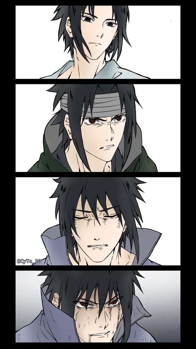 CyTo_00's tweet image. 「ROAD of Sasuke 🍃」
#NARUTO20th #NARUTO20周年 #NARUTO #sasuke #SasukeUchiha