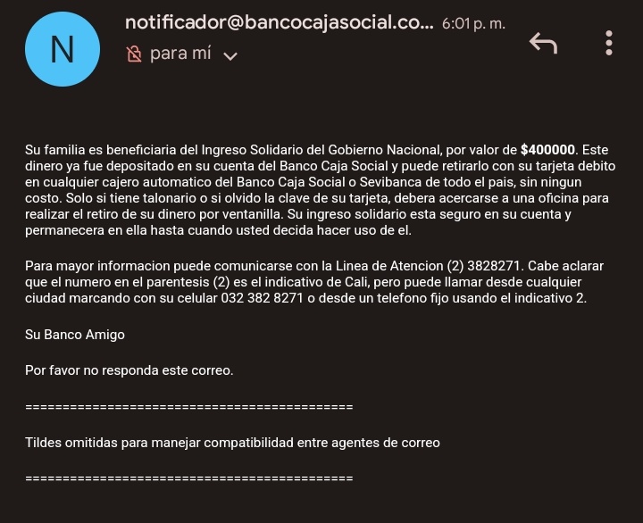 SebastanFuente1's tweet photo. @WintorABC Confirmo Por Caja Social https://t.co/z3ubOZi492