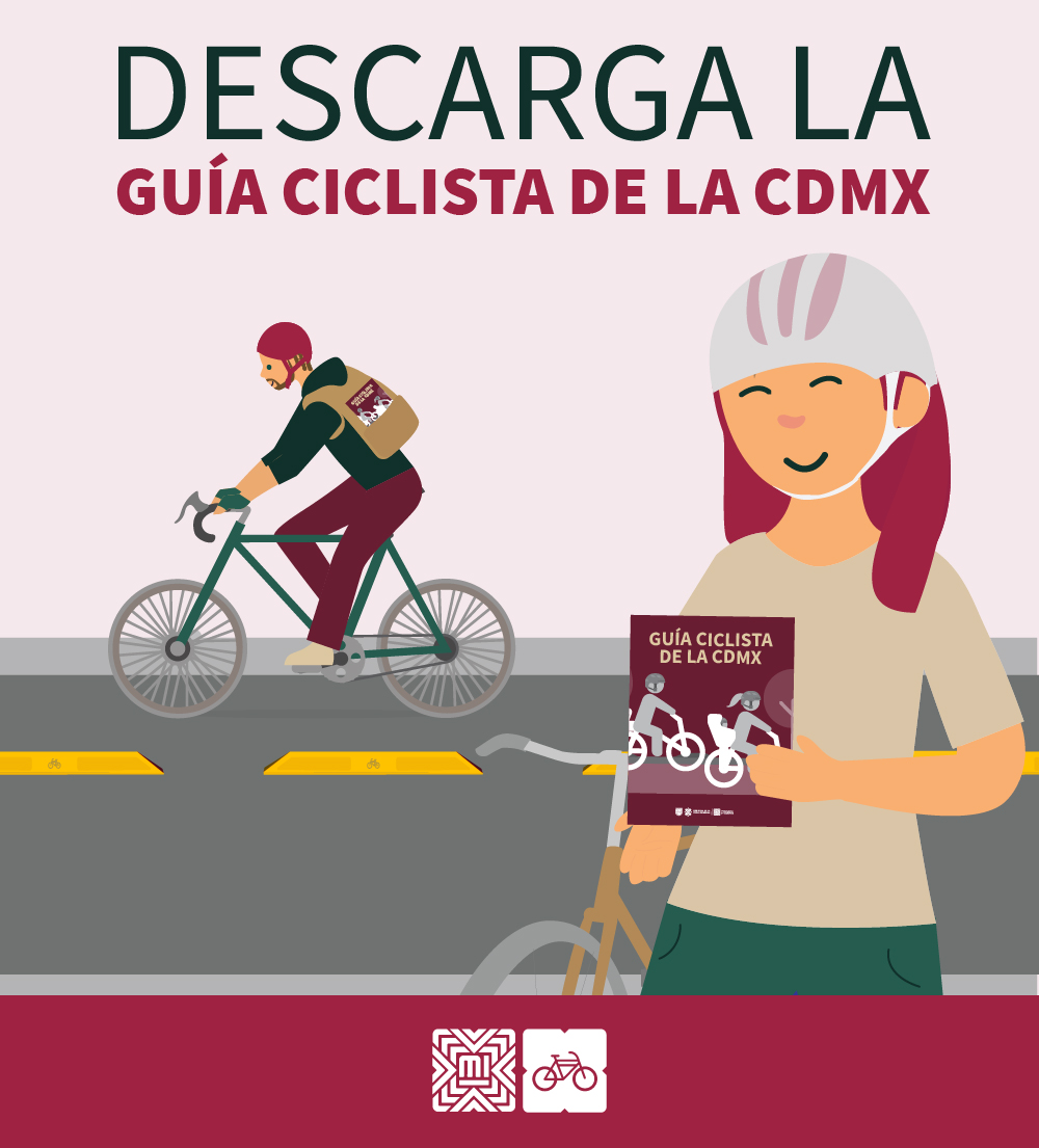 MIBiciCDMX's tweet photo. Si te transportas en bici 🚴‍ conoce más sobre tu modo de transporte y rueda de forma segura 🚴‍con la #GuíaCiclista 🤓

Recuerda compartirla con tus amigos 🚲😉

Descárgala: 👇
https://t.co/npqI5cHhIw https://t.co/WHFhbG3Vvi