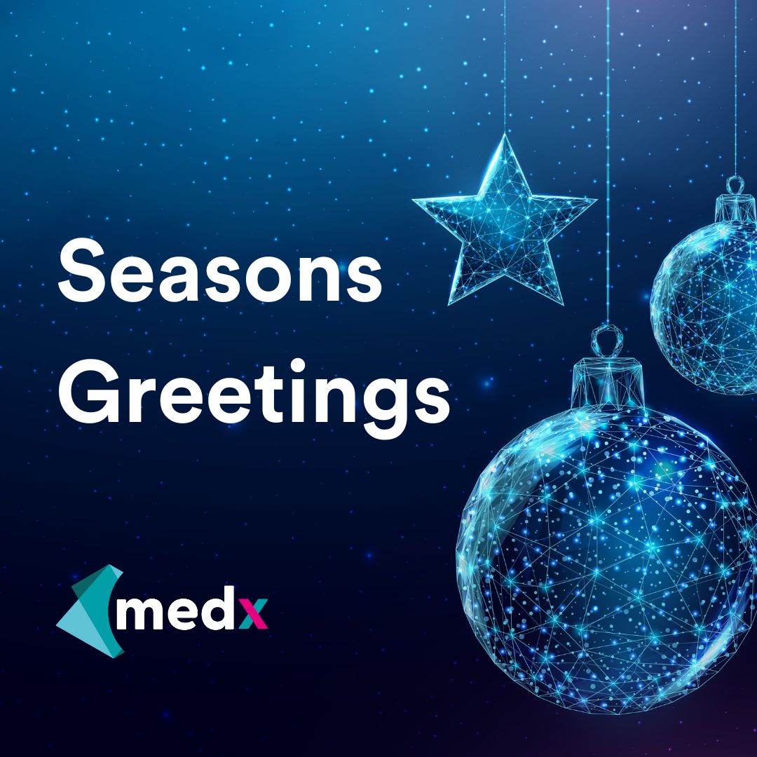 Seasons Greetings from the team at Medx. ✨

Thank you to all of our customers and colleagues for your continued support over the past year. 

Wishing you and your loved ones a happy, healthy and prosperous 2023!

#SeasonsGreetings #HappyHolidays #Teleradiology #Radiology
