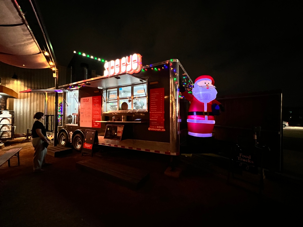 merry (almost) christmas from the side eye pie team🎄 we hope everyone has a wonderful holiday! #throwdoughnotshade #merrychristmas