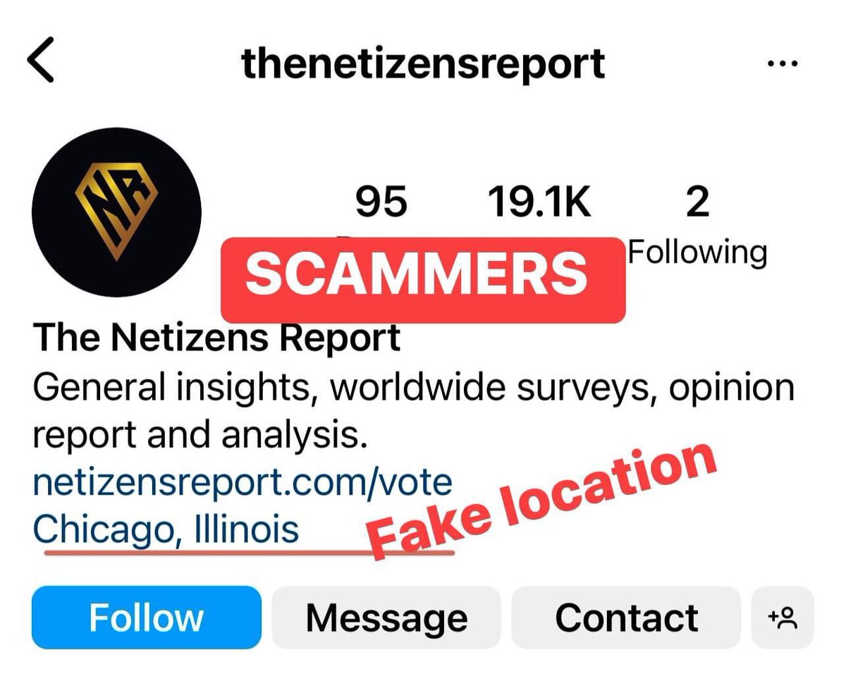 btsvvote's tweet photo. Admin:
Hello! dear KTH, look what some of us KTH found about the netizens report pages.
They're scammers
Netizen Reports are scammers
Look, theyโre lying about their location, they are saying based in Chicago Illinois USA ๐บ๐ธ, but the reality theyโre from NIGERIA ๐ณ๐ฌ https://t.co/SSt87iBw8o