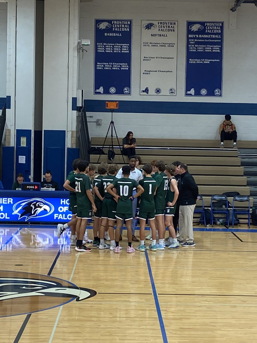 Nice team win for our JV over Frontier to move to 3-1.. <a href="/jbenningg/">Justin</a> 14 <a href="/Andrew_bebak/">Andrew</a> 13