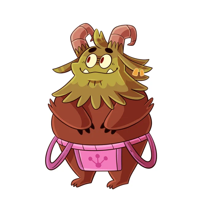 Here's my redesign! A lil monstah  