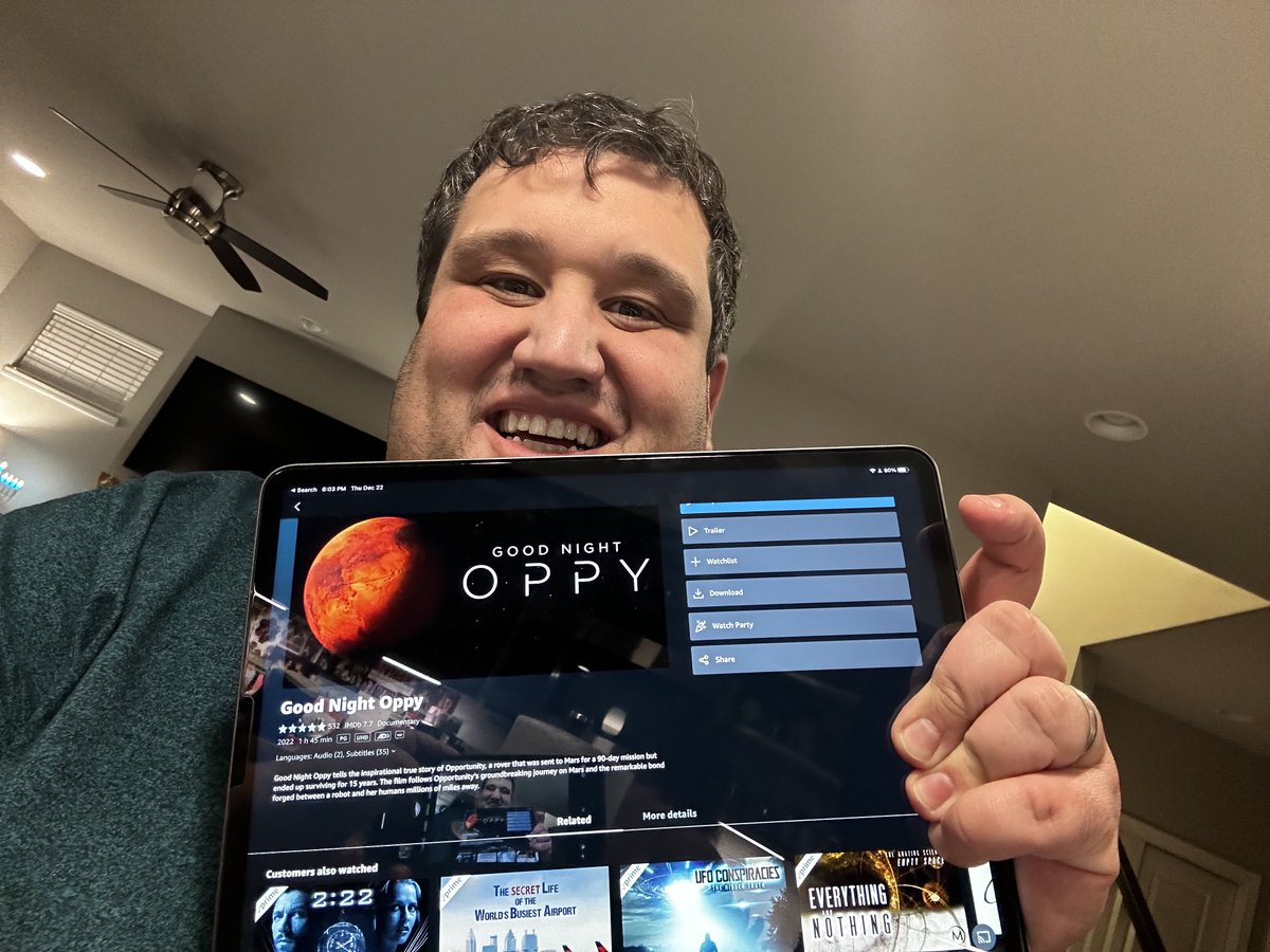 ChaseRadioShow's tweet photo. Snow on the ground heat on and ⁦@PrimeVideo⁩ streaming #GoodNightOppy!! Can’t wait to watch…supposed to be an Oscar frontrunner!
#PrimeVideo #ad https://t.co/Ys8810zpFN