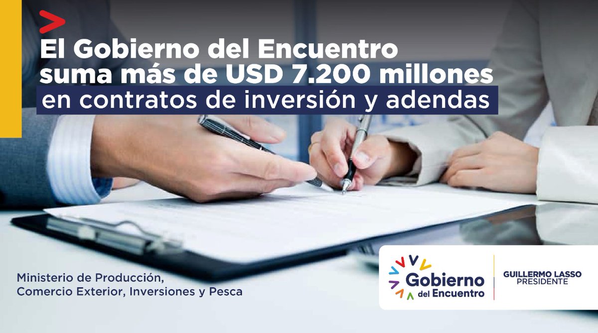 #Boletín 📰 | La política de atracción de inversiones presenta resultados históricos. En 18 meses del Gobierno del Encuentro alcanzamos más de USD 7.200 millones en inversiones. Conoce más a través del siguiente enlace. 🔗➡️ bit.ly/3hIYKU2