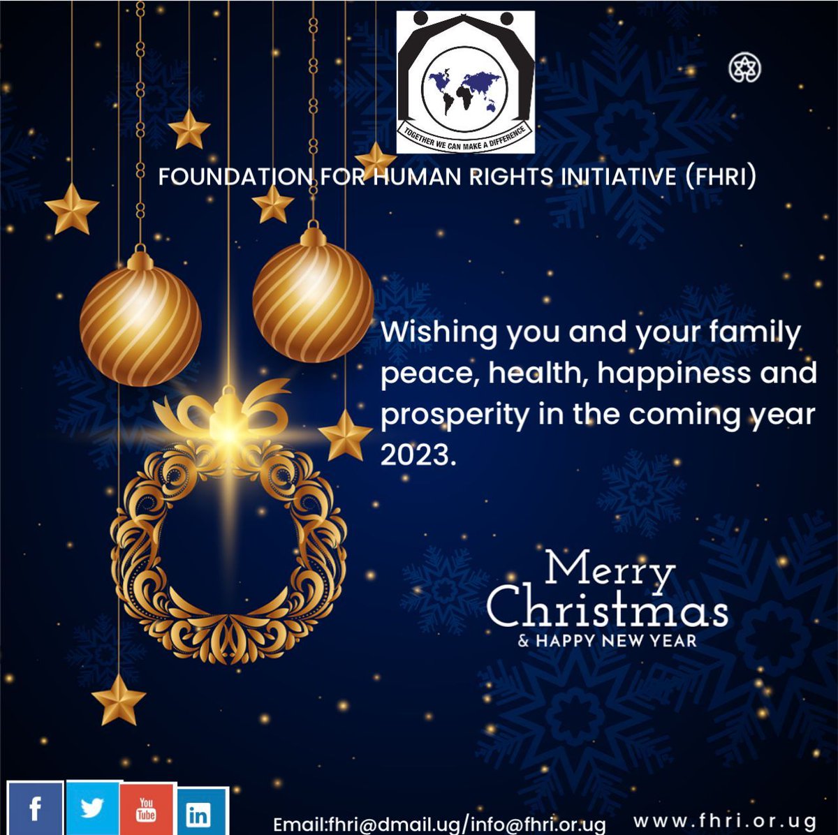 FHRI2's tweet photo. Merry Christmas and a Prosperous New Year. https://t.co/6Cqg9ThGFY