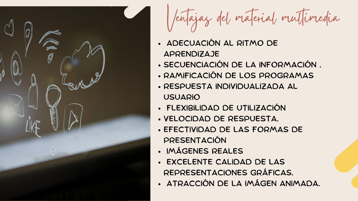MarlonRT96's tweet photo. Multimedia aplicación en diferentes áreas como publicidad, educación, industria del juego, comunicación, ciencia y tecnología. #PedagogiadelasCienciasExperimentales #Productos #Multimedia #tic #Ntic #docenteTic #LMS #educacion @jorgearmi20  @experimenutmach https://t.co/jb5wrXSbqU