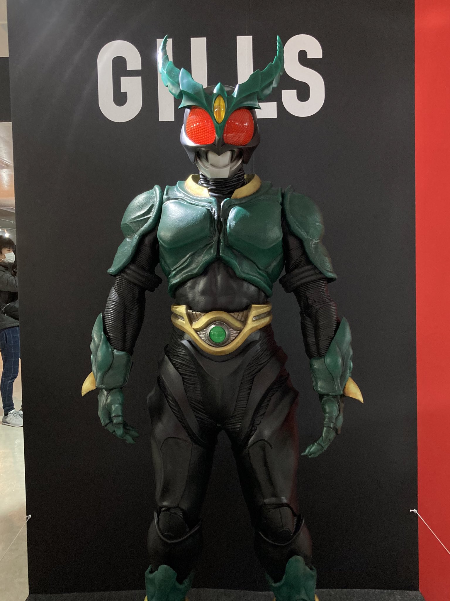 仮面ライダーギルス 1/1 リアル　 マスク　コスプレ 仮面ライダーギルス 1/1 リアル マスク コスプレ - メルカリ