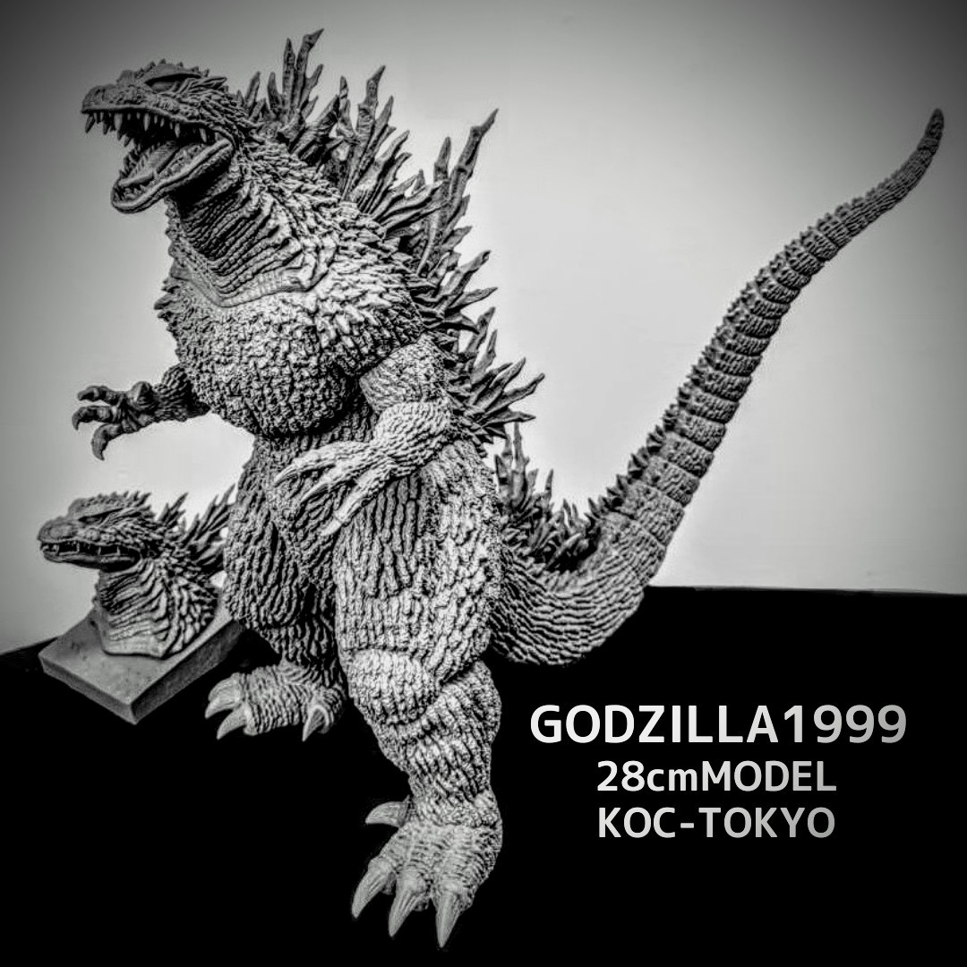 KOC 茨木彰 M-ARTS工房 シンゴジラ 第2形態 ガレージキット 怪獣