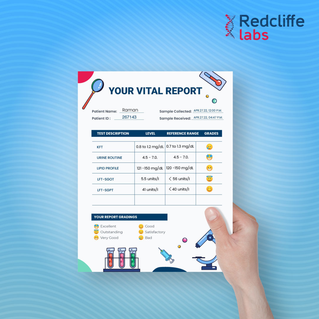 redcliffelab's tweet image. A fit body enables you to enjoy healthy life ahead! Check your parameters with Redcliffe Labs vital health report. Book test in 1 minute and get accurate results within 24 hours.

#RedcliffeLabs #healthcare #testreport #reportcard #accurate #homesamplecollection #diagnostic