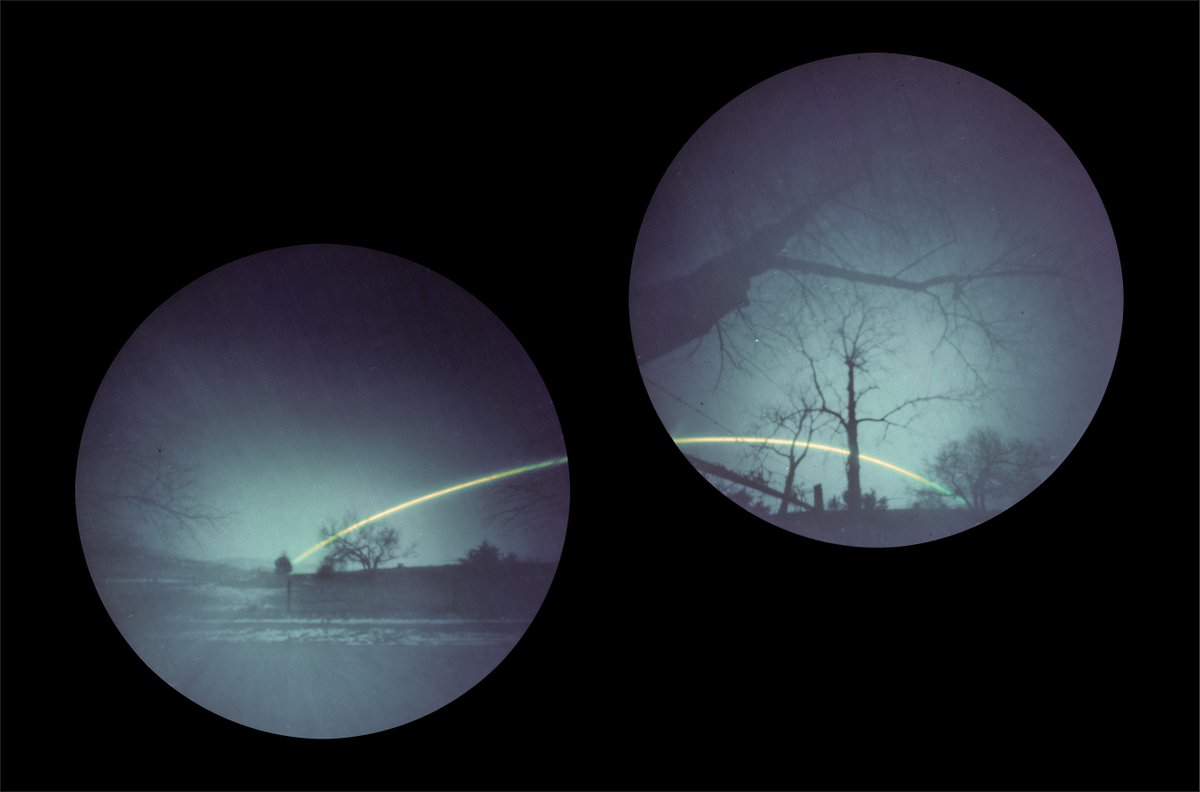 bombsfall's tweet image. Shortest Day
(the sun's path captured by two pinhole cams in two different spots 12/21/22)