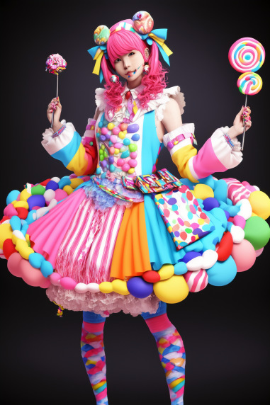 hrathnir7's tweet photo. #AIart #nijijourney #fashion #fashionphoto #artfashion #mode #hifashion #コスチューム #コスプレ
今日はお菓子デザインの衣装です
何故だかボタンがお菓子と同一視されているようです https://t.co/shgagbBWa6