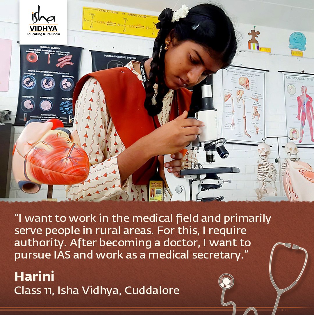 ishavidhya's tweet photo. Peer learning helped Harini develop teaching skills, and as a class leader, she cultivated leadership qualities and learned to multitask. Despite coming from a remote, educationally backward fishing village, she has always done well academically and topped her school in class 10. https://t.co/VKFwpq9e6o