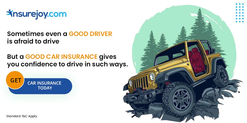 InsurejoyIndia's tweet photo. Sometimes even a good driver is afraid to drive.But a good #carinsurance gives you confidence to drive in such ways.
Get your car insurance done in a hassle-free way : https://t.co/fbyqOrGXAn

#buyinsuranceonline #insurance #renewcarinsurance #comparecarinsurance #insurejoy https://t.co/j0lxIHmWcT