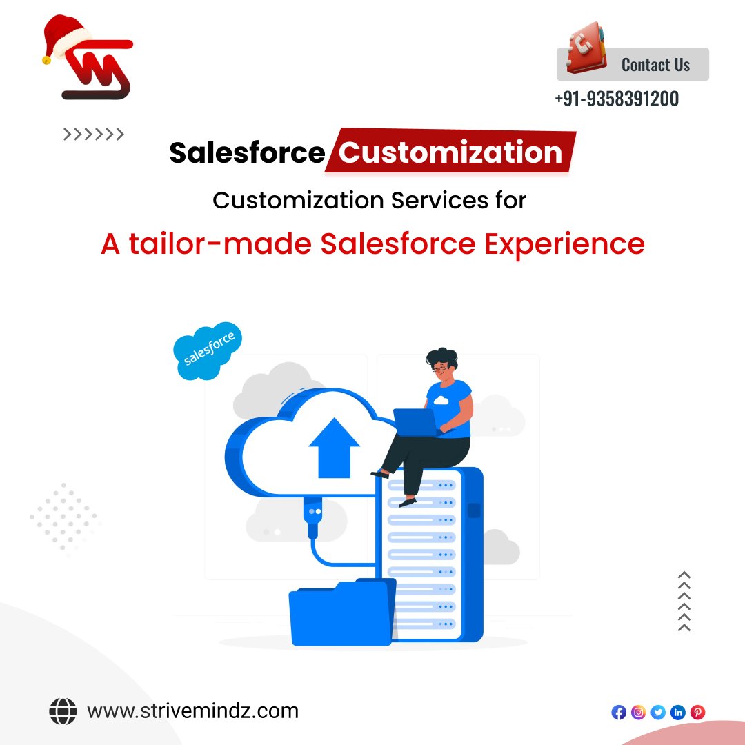 strivemindz's tweet image. Unique solutions help your business stand out from the rest.
By choosing #SalesforceCustomization services by #strivemindz, you get custom software to add features to your existing CRM platform.
Visit - strivemindz.com/salesforce-imp…